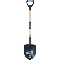 Pelle ronde robuste, Lame Acier au carbone, Bois dur, Manche Prise en D FMT Sales Ltd