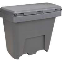 Salt & Sand Storage Bins, With Hasp, 21" x 27" x 26", 4.24 cu. ft., Grey FMT Sales Ltd