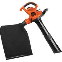 Souffleur/aspirateur/broyeur de feuilles haute performance, Vitesse d'air 250 mi/h, &eacute;lectrique FMT Sales Ltd