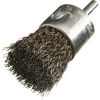 Brosses mont&eacute;es &agrave; fils cr&ecirc;p&eacute;s, 1/2", Fils 0,014", Tige 1/4" FMT Sales Ltd