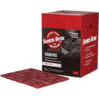 Scotch-Brite 7447 Hand Pads, Aluminum Oxide, 9" x 6", Very Fine Grit FMT Sales Ltd
