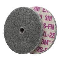 Scotch-Brite EXL Unitized Wheel, 6" x 1/4", 1/4" Arbor, Fine Grit, Aluminum Oxide/Ceramic/Zirconium FMT Sales Ltd