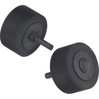 2" x 1" x 1/4" Rubber Cushion Polishing Wheel 45129 FMT Sales Ltd