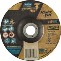 Quantum3 RightCut Cut-Off Wheel, 6" x 1/16", 7/8" Arbor, Type 27/42, Aluminum Oxide, 10185 RPM FMT Sales Ltd