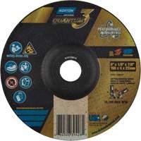 Quantum3 Grinding & Cutting Wheel, 6" x 1/8", 7/8" Arbor, Type 27, 24 Grit, Ceramic Alumina FMT Sales Ltd