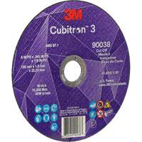 Cubitron 3 Cut-Off Wheel, 6" x 0.045", Type T27, Ceramic, 10200 RPM FMT Sales Ltd