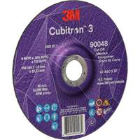Cubitron 3 Cut-Off Wheel, 6" x 0.045", 7/8" Arbor, Type T27, Ceramic, 10200 RPM FMT Sales Ltd