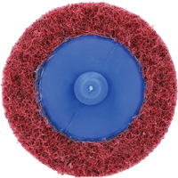 Disque de pr&eacute;paration de surface non tiss&eacute; &agrave; rechange rapide Bear-Tex Vortex, 2" dia., Grain Moyen, Oxyde d'aluminium FMT Sales Ltd