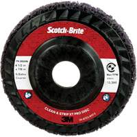 Scotch-Brite Clean and Strip XT Pro Disc XO-DC, 4-1/2" Dia., Extra Coarse Grit, Silicon Carbide FMT Sales Ltd