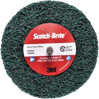 Scotch-Brite Clean and Strip XT Pro Extra Cut Disc XC-DC, 4" Dia., Extra Coarse Grit, Aluminum Oxide FMT Sales Ltd