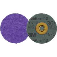 Disque en fibre Roloc Cubitron 3, 3" dia., Grain 36+, C&eacute;ramique FMT Sales Ltd