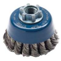 Brosse-boisseau &agrave; fils nou&eacute;s, 2-3/4" dia. x 5/8"-11 arbre FMT Sales Ltd