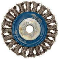 Roue compl&egrave;te de c&acirc;ble de torsion, Dia. 5", Fils 0,02", Arbre 5/8"-11, Acier inoxydable FMT Sales Ltd