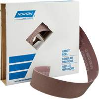 Rouleaux pour l'atelier Metalite K225, Oxyde d'aluminium, 1-1/2" la x 150' lo, Grain 40 FMT Sales Ltd