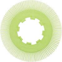 Brosse radiale en soies de pr&eacute;cision type S PN-RB sans adaptateur Scotch-Brite, C&eacute;ramique, Grain 50+, 8" dia. FMT Sales Ltd