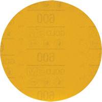 Disque abrasif dor&eacute; Hookit 09260, dia 6", Grain 600, Oxyde d'aluminium, Poids C FMT Sales Ltd