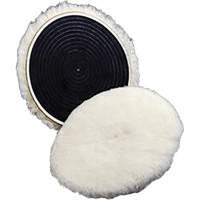 Tampon de polissage naturel Finesse-it 82531, 7" dia., Laine FMT Sales Ltd