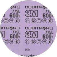 Disque en pellicule Cubitron II Hookit, dia 5", Grain 600+, C&eacute;ramique, 3 mil FMT Sales Ltd