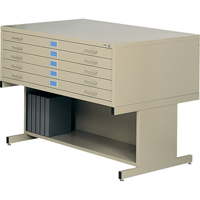 Classeurs en acier pour plans, 5 Tiroirs, 40-3/8" la x 29-3/8" p x 16-1/2" h FMT Sales Ltd