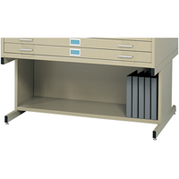 Base sur&eacute;lev&eacute;e pour les classeurs en acier FMT Sales Ltd