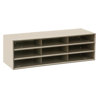 Data Organizers, Stationary, 15 Slots, Steel, 33-3/4" W x 11 5/8" D x 17 3/4" H FMT Sales Ltd