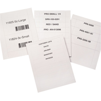 Bin Buddy Label Holders, 48" L x 8" W FMT Sales Ltd