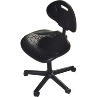 Si&egrave;ges ergonomiques robustes, Polyur&eacute;thane, Noir, Capacit&eacute; 250 lb FMT Sales Ltd