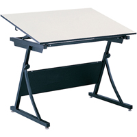 Table &agrave; dessin &agrave; hauteur r&eacute;glable PlanMaster, 43" la x 29-1/2" - 37-1/2" h, Noir FMT Sales Ltd