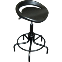 6000 Series Oversized Stool, Stationary, Adjustable Height, 250 lbs. Capacity FMT Sales Ltd