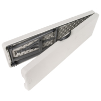 Banc pliant, Poly&eacute;thyl&egrave;ne, 72" lo x 12" la x 17" h FMT Sales Ltd