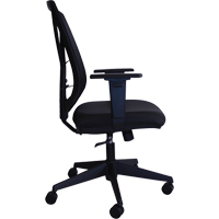 Activ A-47 Synchro Office Chair, Fabric, Black, 275 lbs. Capacity FMT Sales Ltd
