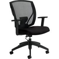 Task Chairs, Vinyl, Black, 300 lbs. Capacity FMT Sales Ltd