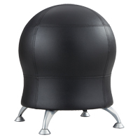 Chaise sph&eacute;rique Zenergy, Vinyle, Noir, Capacit&eacute; 250 lb FMT Sales Ltd