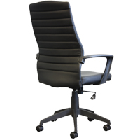 Activ A-128 Office Chair, Polyurethane, Black, 275 lbs. Capacity FMT Sales Ltd