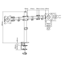 ActivErgo Dual Monitor Arm FMT Sales Ltd