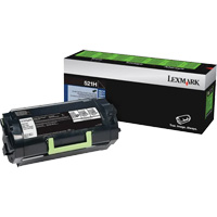 Cartouche d'encre en poudre haut rendement 521H pour imprimante laser, Nouveau, Noir FMT Sales Ltd