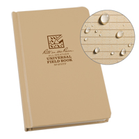 Livre reli&eacute;, Couverture rigide, Havane, 160 Pages, 4-5/8" , 7-1/4"  FMT Sales Ltd