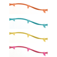 One-Wrap&reg; Cable Management Tape, Hook & Loop, 25 yds x 3/4", Self-Grip, Aqua FMT Sales Ltd