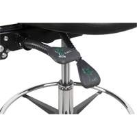 Heavy-Duty Ergonomic Stool, Stationary, Adjustable Height, 250 lbs. Capacity FMT Sales Ltd