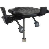 Heavy-Duty Ergonomic Stool with Adjustable Arm Rests, Stationary, Adjustable Height, 250 lbs. Capacity FMT Sales Ltd