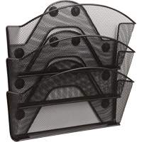 Classeur magn&eacute;tique en treillis m&eacute;tallique Onyx, 3 pochettes FMT Sales Ltd