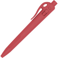 Stylo &agrave; bille d&eacute;tectable avec agrafe, Rouge, 1 mm, R&eacute;tractable FMT Sales Ltd