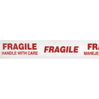 Scotch&reg; 3771 Box Sealing Tape with Message, Hot Melt Adhesive, 2 mils, 48 mm (1-22/25") x 100 m (328') FMT Sales Ltd
