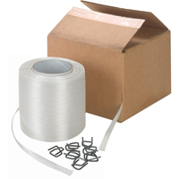 Bonded Cord Strapping, Polyester, 1/2" W x 750' L FMT Sales Ltd