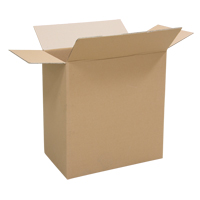 Boîte ondul&eacute;e &agrave; parois doubles, 24" lo x 15" la x 25" h, ondulations BC FMT Sales Ltd