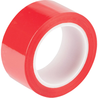 Ruban &agrave; coller rouge, 48 mm (1-22/25") x 66 m (216,5')  FMT Sales Ltd