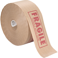 Rubans gommes pr&eacute;-imprim&eacute;s, 76 mm (3") x 137 m (449,475'), Kraft FMT Sales Ltd