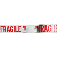 Bilingual Printed Tape – Fragile This Side Up , Red on White FMT Sales Ltd