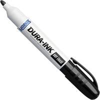 Marqueurs &agrave; essuyage &agrave; sec Dura-Ink, Noir, Pointe Ronde FMT Sales Ltd