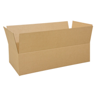 Boîte en carton ondul&eacute;, 48" lo x 24" la x 12" h, ondulations C FMT Sales Ltd